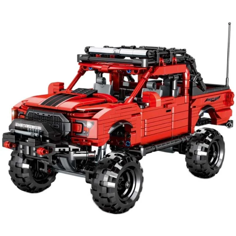 لگو سمبو بلاک تکنیک «ماشین فورد آفرود» Sembo Block SY Technque Ford Raptor Car Lego 8550