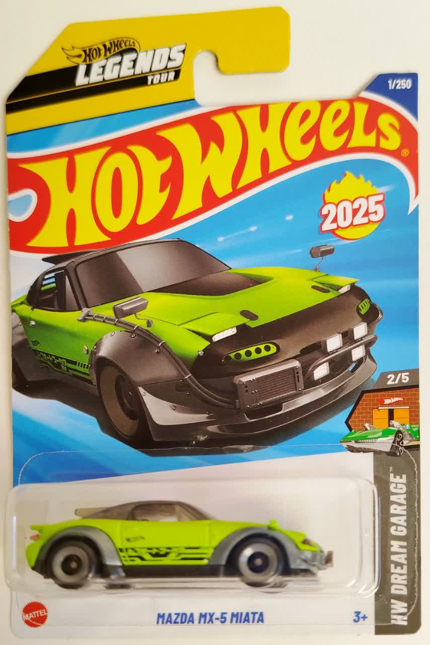 ماشین فلزی هات ویلز 15 مزدا ام ایکس 5 میاتا 15Mazda MX-5 Miata