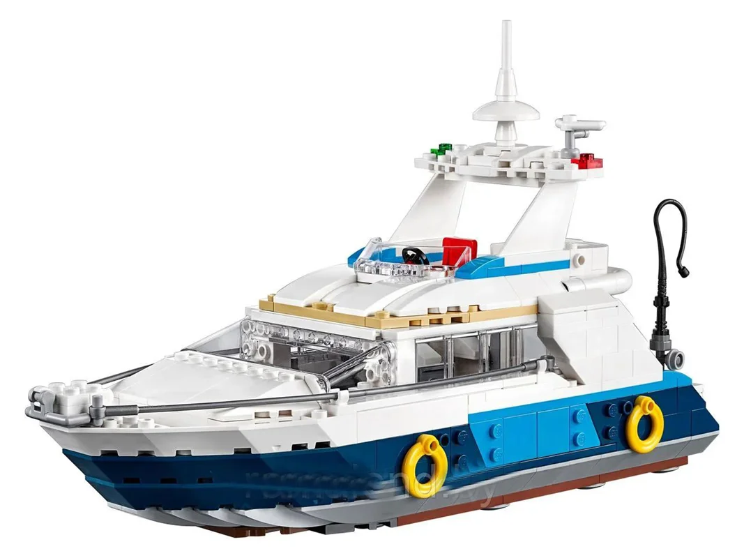 خرید لگو بلا کریت «کشتی تفریحی، ماجراهای دریایی» Lego Bela Crate Sea adventures 3 In 1  11053