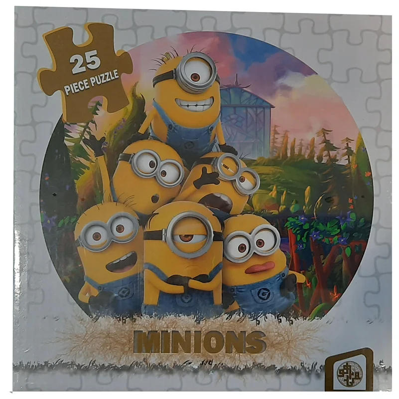 خریدپازل هزارتو 25 تکه «مینیون ها»  Hezarto Puzzle Minions 25 Pieces 28813