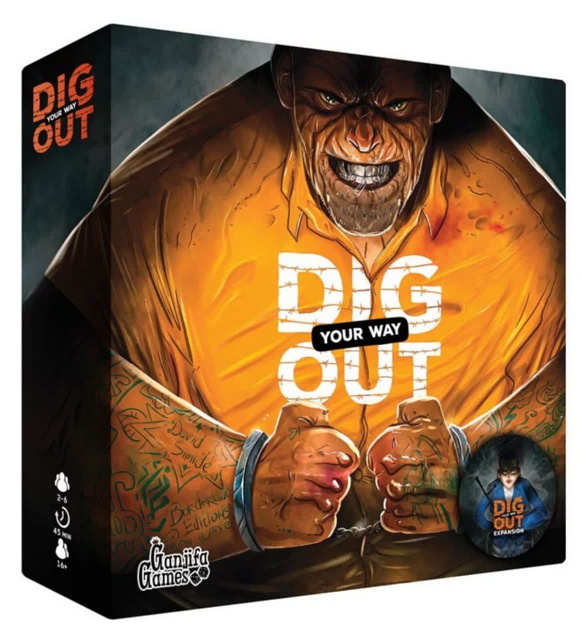 بازی فکری فرار از زندان با افزونه Dig Your Way Out + Dig In