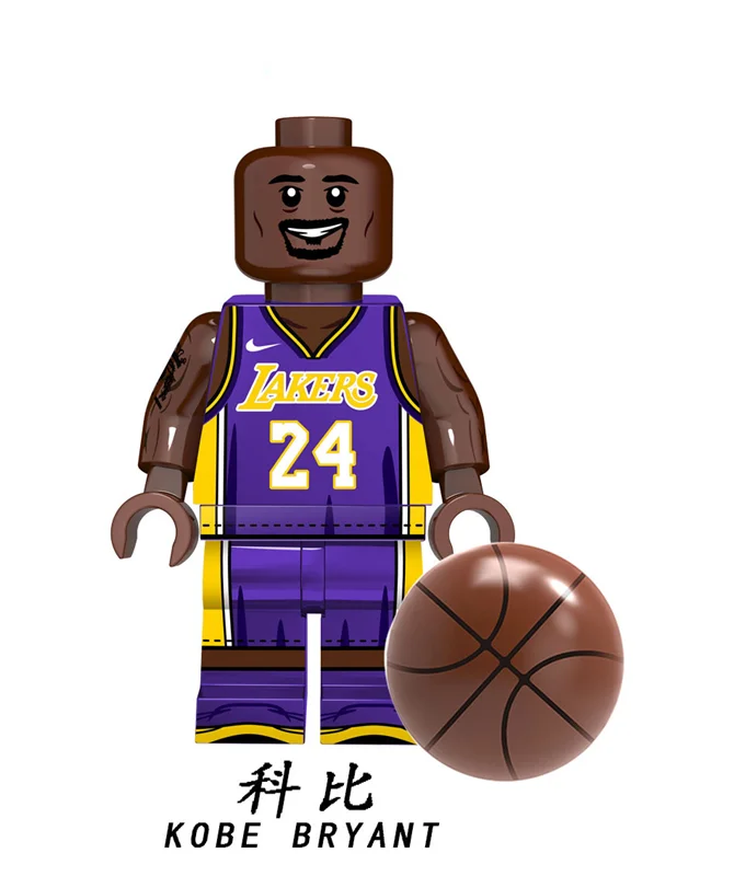 مینی فیگور لگو کوبی برایانت Kobe Bryant اسطوره بسکتبال