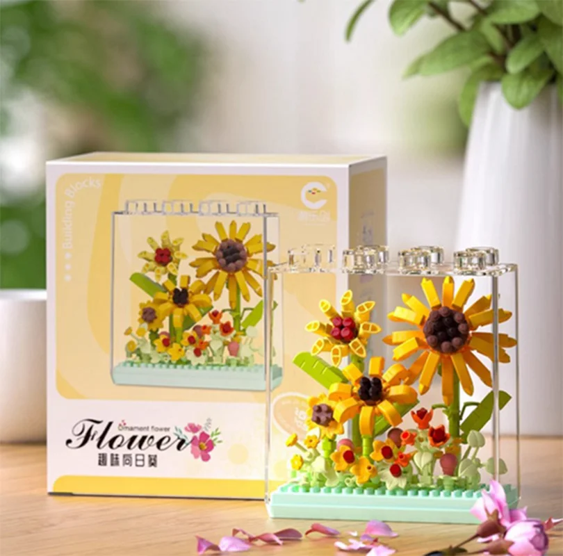 باکس گل آفتابگردان Sunflower 7324 نمای جلو