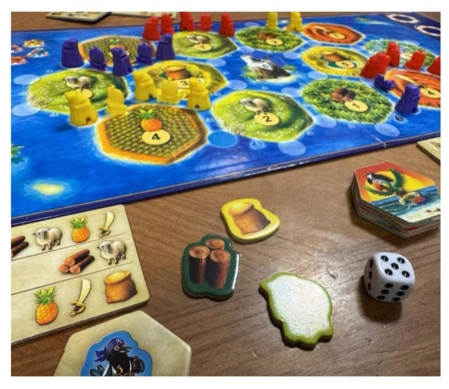 توکنهای منابع مختلف از جمله چوب، شمشیر، طلا و پشم