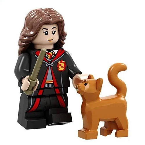 مینی فیگور لگو هرماینی گرنجر با گربه Hermione Granger