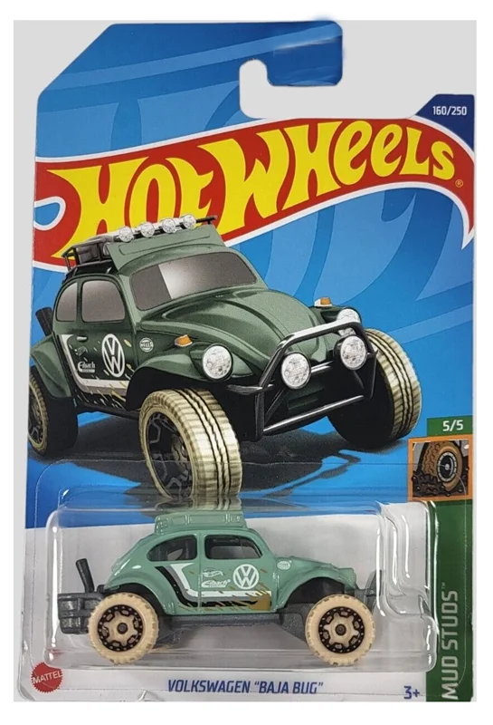خرید ماشین فلزی ماکت فلزی هات ویلز «فولکس واگن باجا باگ» ماشین فلزی Hot Wheels Volkswagon "Baja Bug" Mud Studs 5/5  160/250
