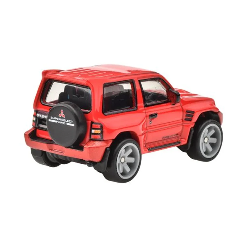 نمای عقب میتسوبیشی پاجرو هات ویلز Hot Wheels Pajero Evolution