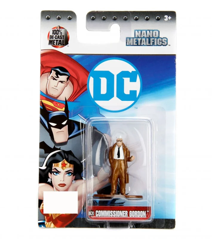 خرید نانو متال فیگور دی سی کمیک «کمیسر گوردون » DC Comics Nano Metalfigs Commissioner Gordon (DC20) Figure