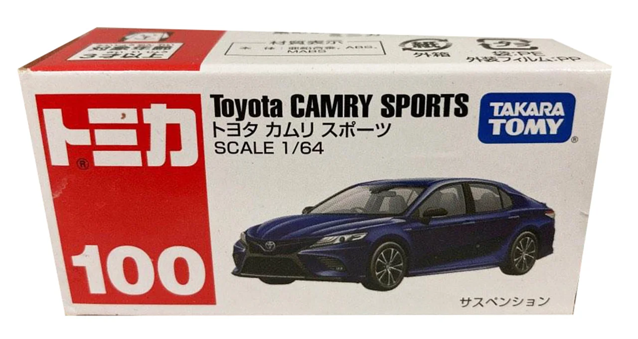 ماکت فلزی ماشین فلزی تاکارا تامی ماشین «تویوتا کمری اسپورت» Takara Tomy Toyota Camry Sports 100