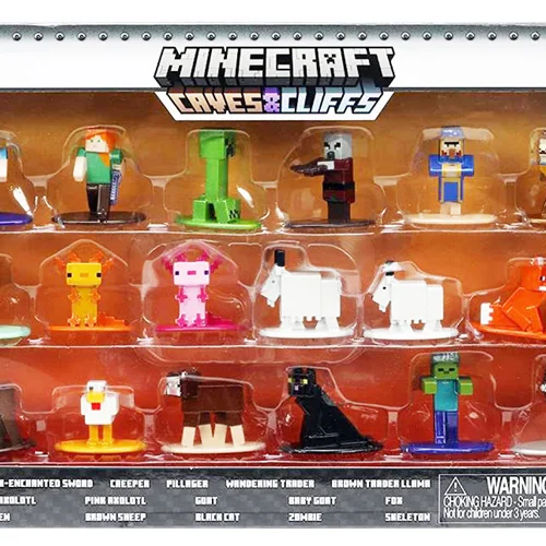نانو متال فیگور جادا «ماینکرفت غارها و صخره ها بسته 18 تایی سری 8»