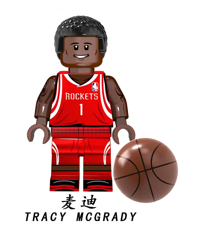 مینی فیگور لگو تریسی مکگریدی Tracy McGrady ستاره بسکتبال