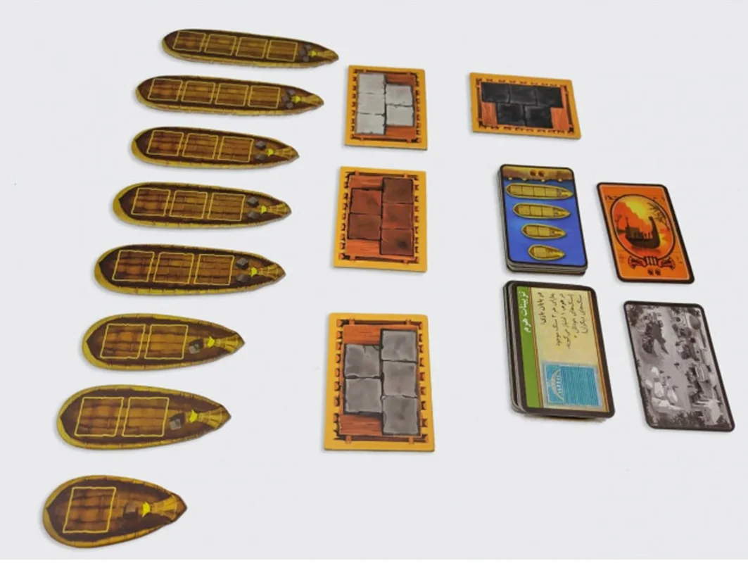 خرید بازی فکری ایمهوتپ عمارتگر مصر Imhotep Board game