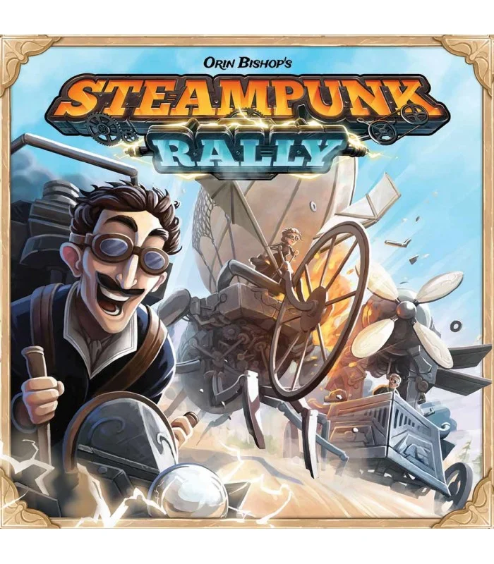 بازی استیم پانک رالی بردگیم  Steampunk Rally