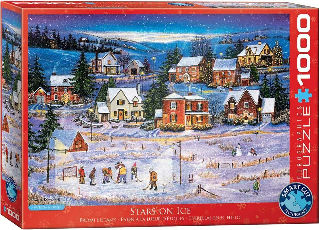 پازل یوروگرافیک 1000 تکه «ستارگان روی یخ» Eurographics Puzzle Stars on Ice 1000 pieces 6000-5440