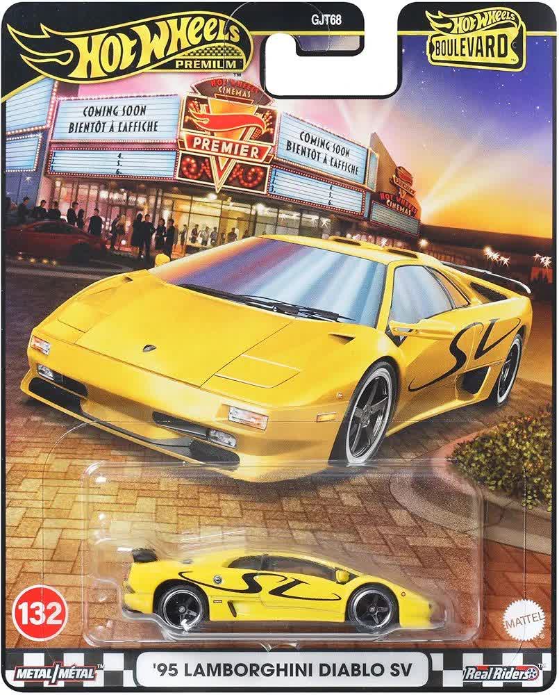 ماشین هات ویلز پریمیوم بولوار لامبورگینی دیابلو SV مدل Premium Boulevard '95 Lamborghini Diablo SV