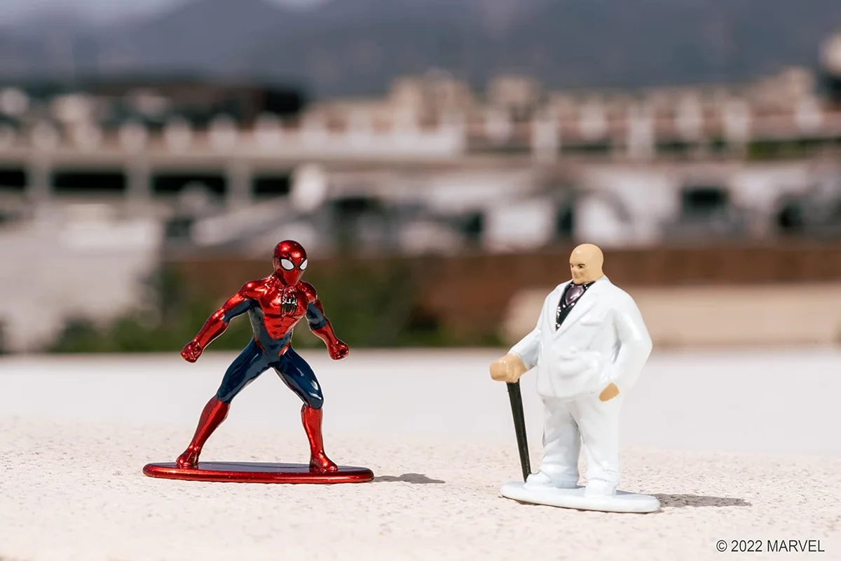 خرید نانو متال فیگور  جادا مارول اسپایدرمن «بسته 18 تایی سری 8» Marvel Spider Man Nano Metalfigs 18-Pack Figure Series 8