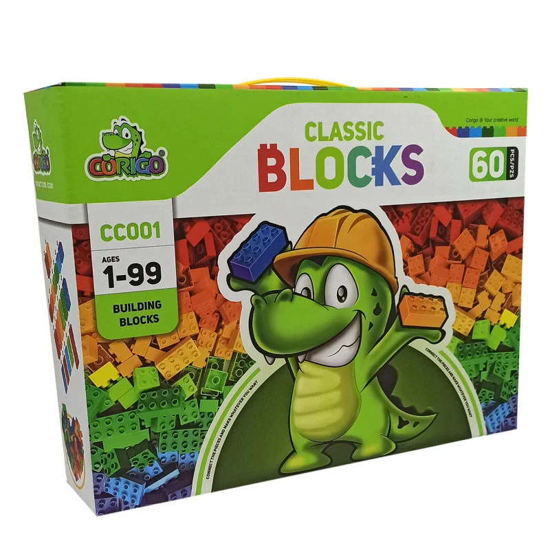 خرید بازی فکری لگو پازلی بلوک های کلاسیک  بلوک های پلاستیکی خانه سازی Corigo puzzle Classic Blocks