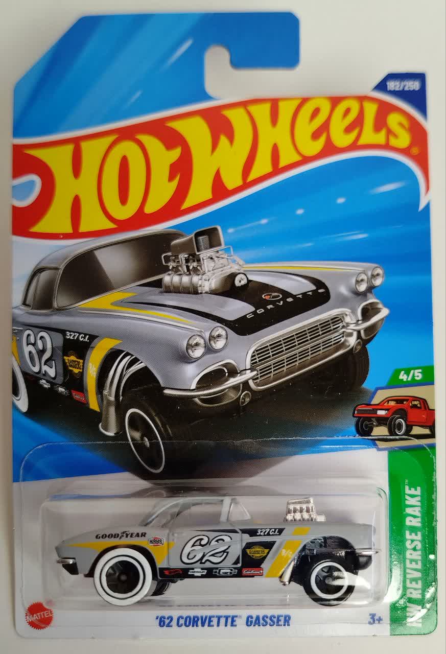 ماشین فلزی هات ویلز 62 کوروت گسر 62Corvette Gasser