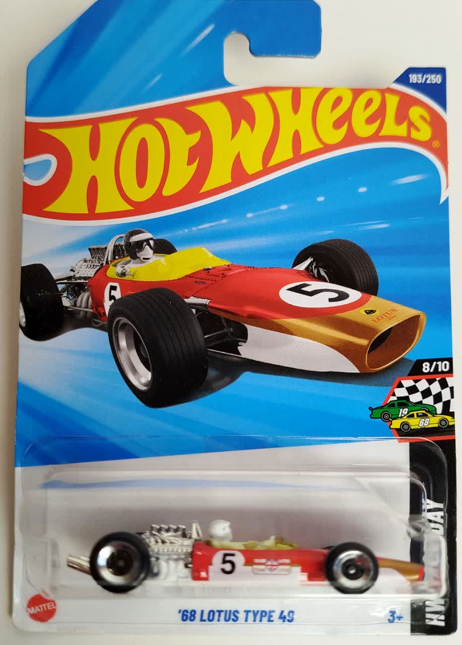 ماشین فلزی هات ویلز 68 لوتوس تایپ 68Lotus Type 49
