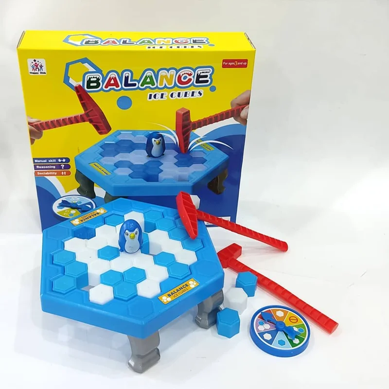 خرید اسباب بازی «بالانس مکعب های یخی تعادل مکعب های یخی، بالانس پینگو » Happy Kids Balance Ice Cube