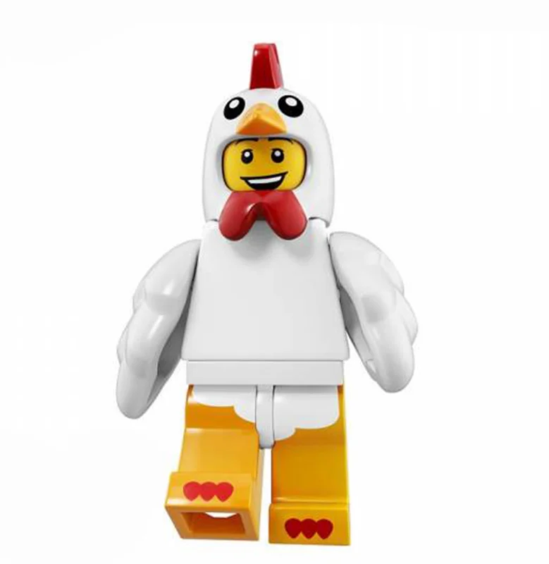 آدمک لگویی فله مینی فیگور لگویی «مرد لباس مرغی» Pogo Other Series Minifigure Chicken Suit Guy PG-1031