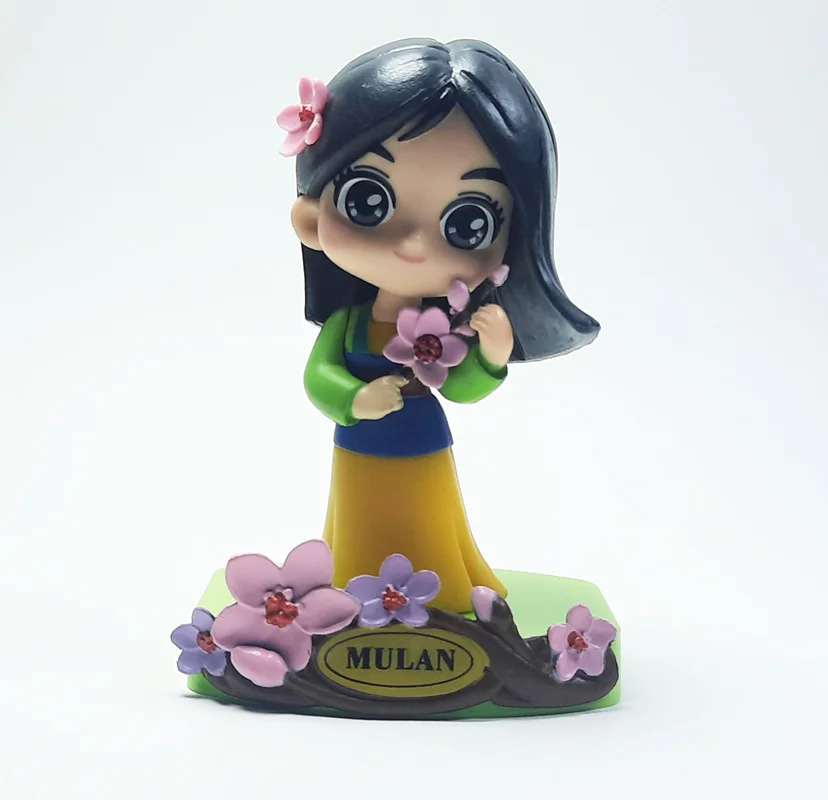 فیگور مولان Mulan Figure نمای جلو با لباس سنتی چینی