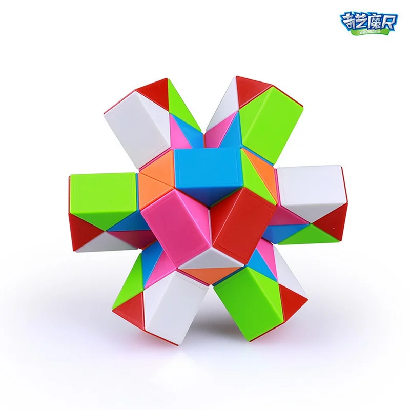 روبیک ماری ۳۶ قطعه کای وای QY Toys مدل Rubik QY Toys 36 Blocks - نمایش ساخت شکل ستاره