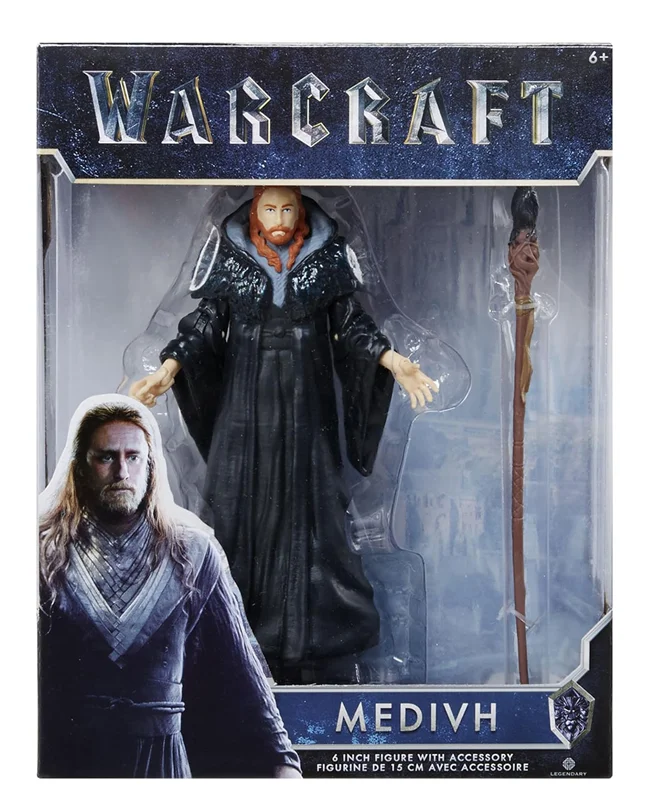 خرید فیگور بازی وارکرافت فیگور مدایو فیلم وارکرفت «مدیو Medivh» فیگور  Warcraft Game & Movie Medivh Figure