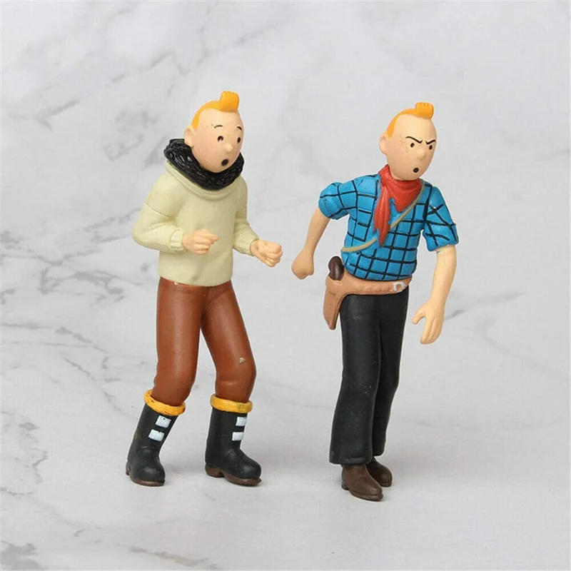 خرید فیگور های «ست 6 تایی ماجراهای تن تن» Action Figure The Adventures of Tintin Collection 6pcs/set