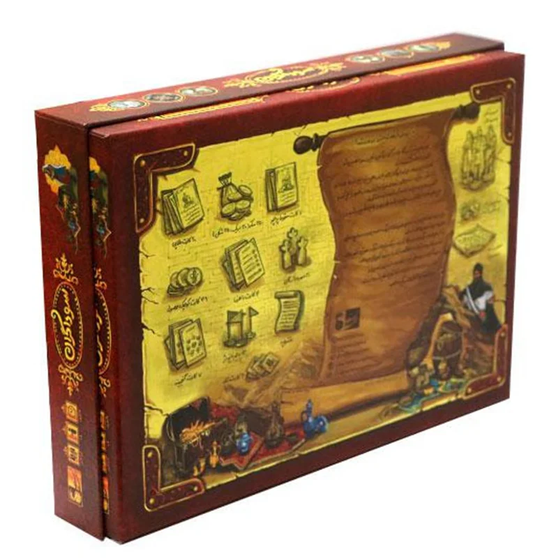 خرید بازی فکری ایرانی سوداگران راه ابریشم Silk Road merchants Boardgame