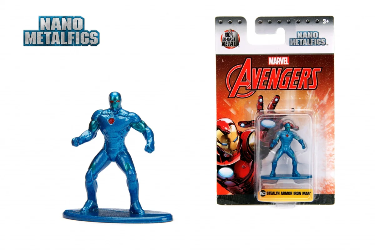 خرید نانو متال فیگور جادا مارول اونجرز «آیرون من مخفی کار» Marvel Avengers Nano Metalfigs Iron Man Stealth (MV23) Figure