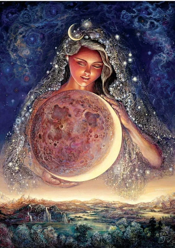 آرت پازل 1000 تکه «الهه باستانی ماه» Heidi Art Puzzle  Moon Goddess Classical 1000 pcs 5197