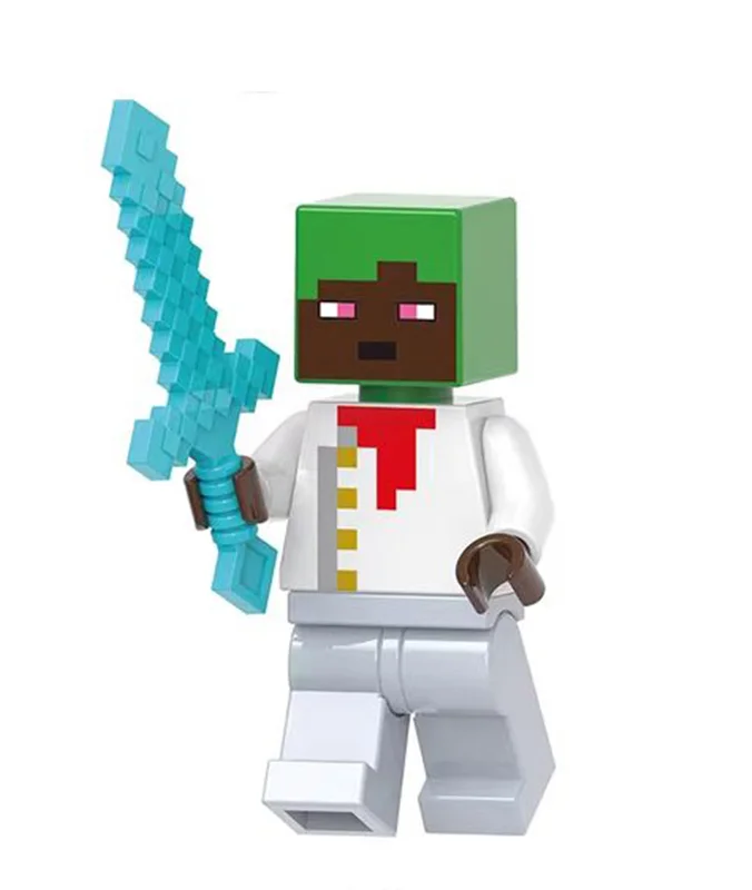 خرید لگو «بیکر ماینکرفت»، آدمک لگویی، لگو آدمکی، مینی فیگور آدمک، مینی فیگور لگویی  G Minifigures Lego Minecraft Series Baker G0068