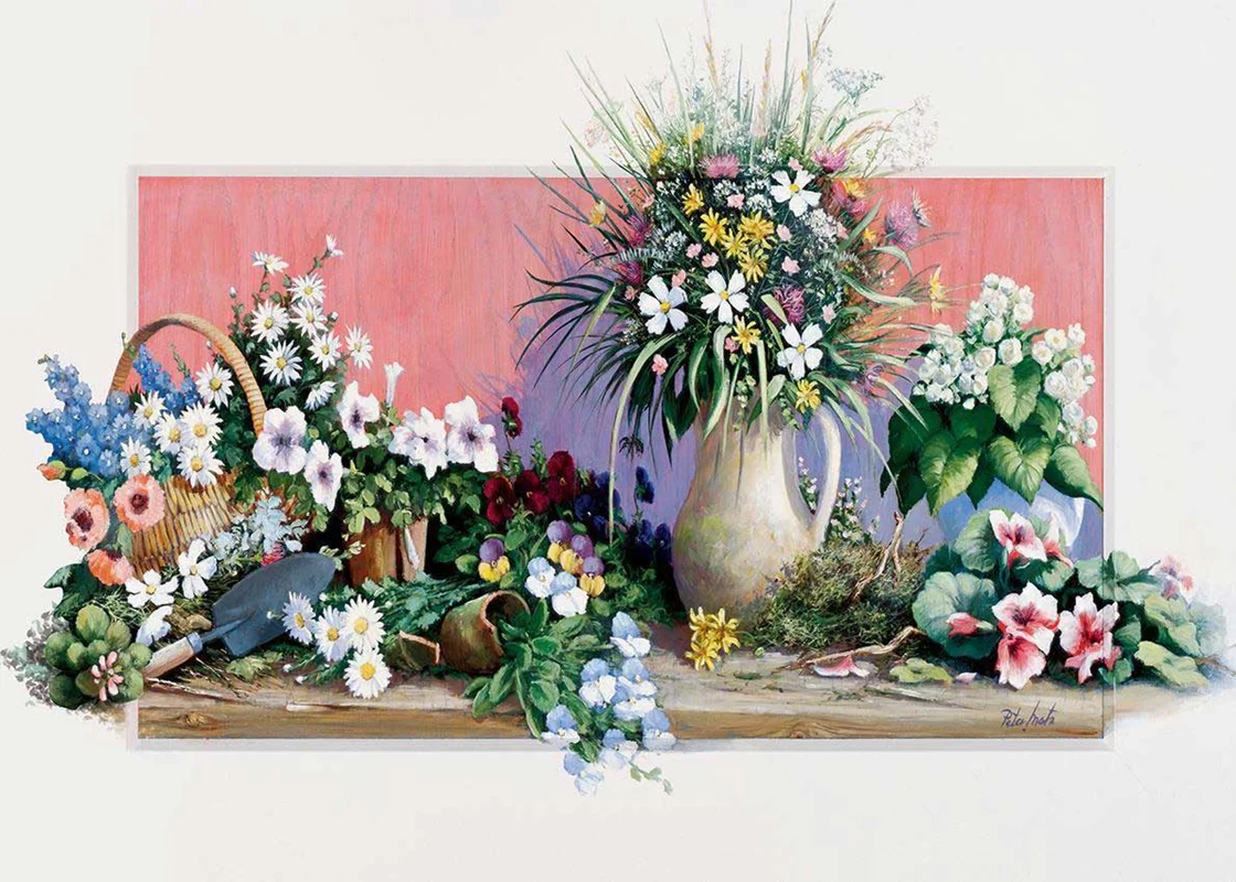 خرید پازل آرت 500 تکه «گل های بهاری» Art Puzzle Spring Flowers 500 pcs 4208