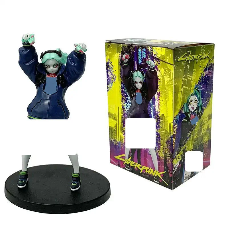 جعبه بستهبندی فیگور ربکا سایبرپانک ادجرانرز Cyberpunk Edgerunners RebeccaFigure