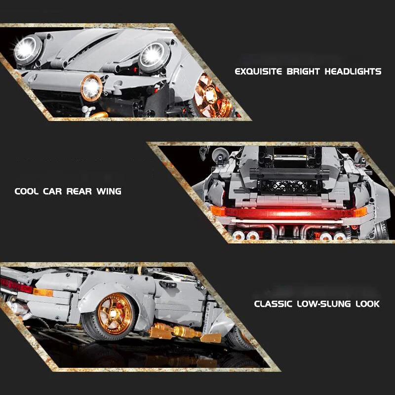 تصویر موتور پورشه 964 جزئیات داخلی خودرو