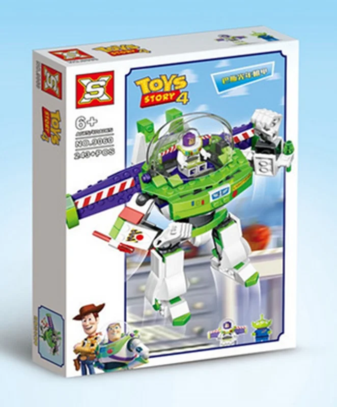 خرید لگو اس ایکس «داستان اسباب بازی های 4، باز لایتیر» SX Block Toys Story 4 Buzz Light Year Disney Lego 9060