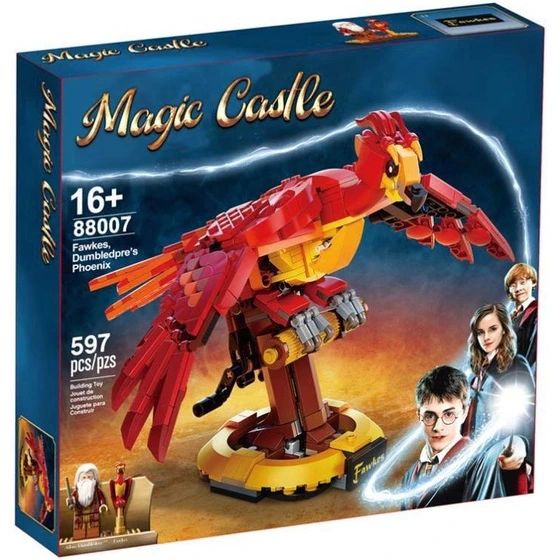 لگو ققنوس دامبلدور Fawkes Dumbledpre's Phoenix Magic Castle 88007