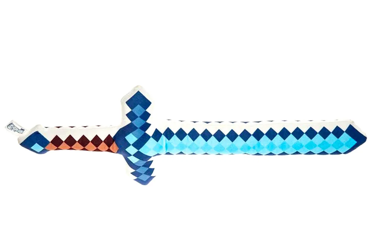 خرید اسباب بازی عروسک پولیشی عروسک ماینکرافت عروسک «شمشیر ماینکرفت» Yanic Toys Minecraft Sword Plush Doll AF100277