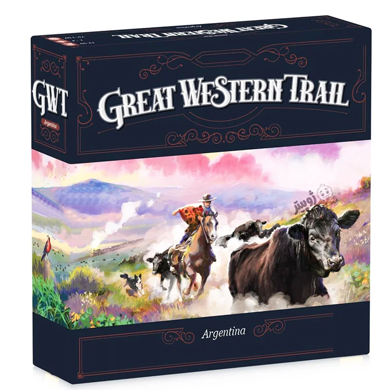 جعبه اصلی بازی مسیر بزرگ غرب: آرژانتین - نمای سهبعدی