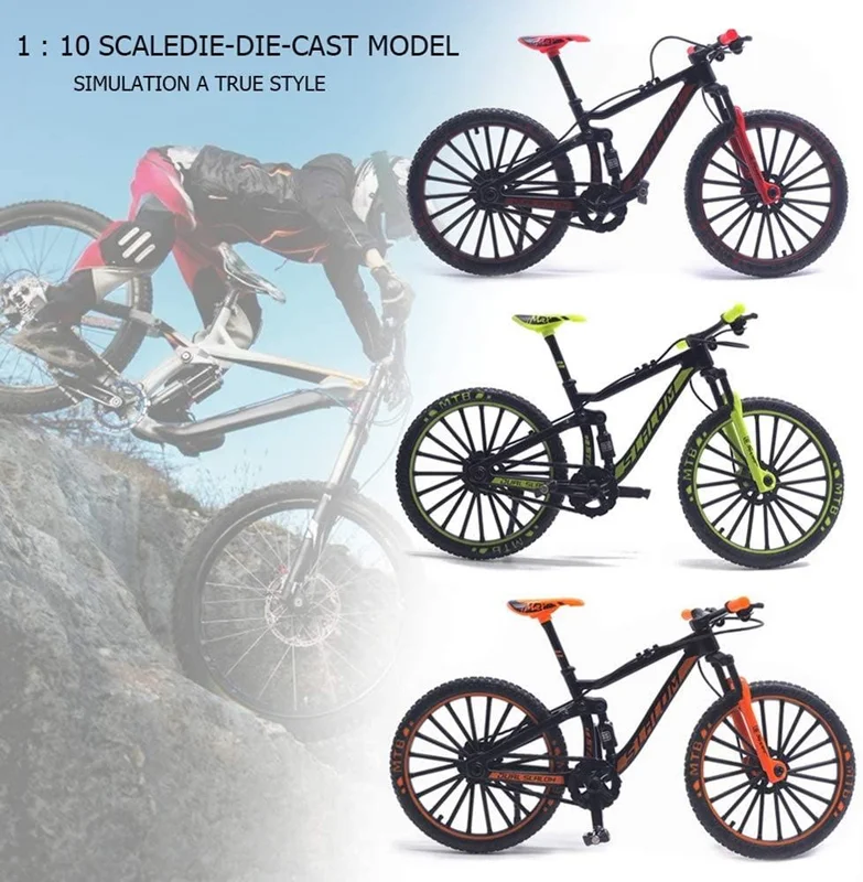 خرید ماکت فلزی دوچرخه کوهستان فلزی 08185   Metal Bicycle Model  Mountain 08185