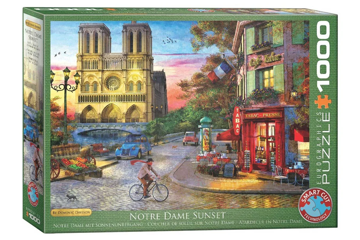 پازل یوروگرافیک 1000 تکه «نوتردام» Eurographics Puzzle Notre Dame 1000 pieces 6000-5530